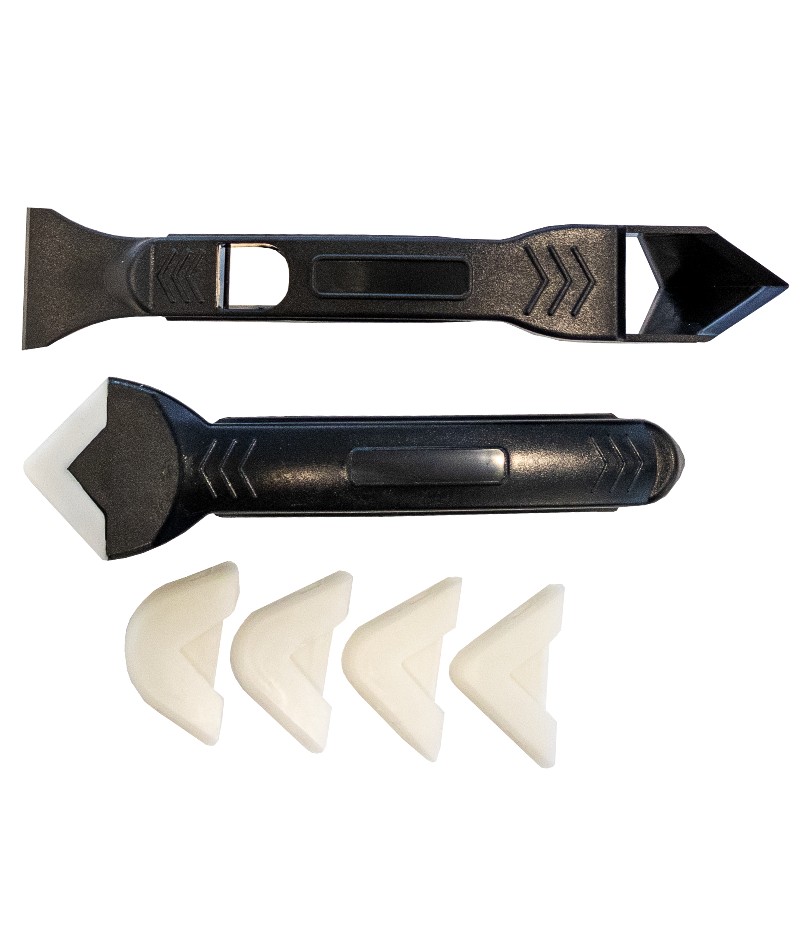 Set 2 raclete pentru netezit/indepartat silicon, abs LT09138 Lumytools