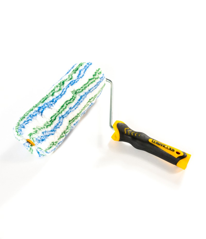 Trafalet fir poliamida verde-albastru , L250xB48xF18xT8, LT09780 Lumytools