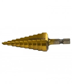 [lt21844] Burghiu in 10 trepte, 4-22 mm, hss 4241, prindere hexagonala LT21844 Lumytools