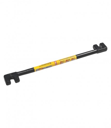 [lt49308] Cheie fierar betonist, vopsita, corp forjat, falci tratate LT49308 L- 250mm 8-10mm Lumytools