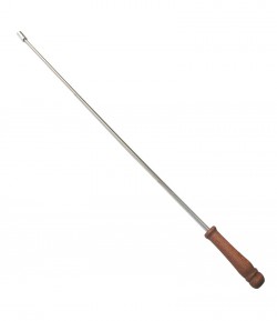 [lt55946] Tija metalica cu filet si maner din lemn LT55946 Lumytools