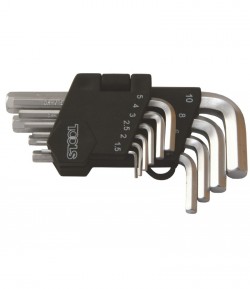 [lt56393] Set 10 chei hexagonale scurte LT56393 Lumytools