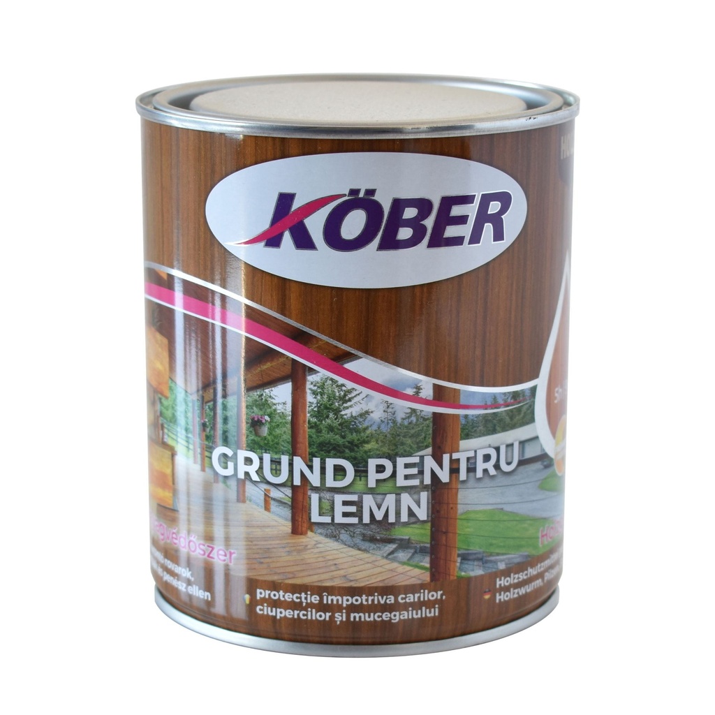 [iga5101-c0.75l] Grund pentru lemn cu efect anticarii 0.75l Kober