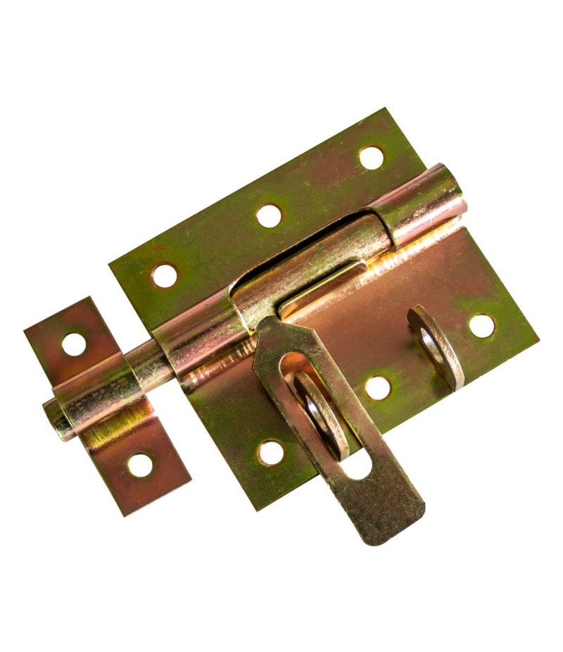 [lt76865] Zavor zincat pentru poarta , inchidere cu lacat, 140 mm, LT76865 Lumytools