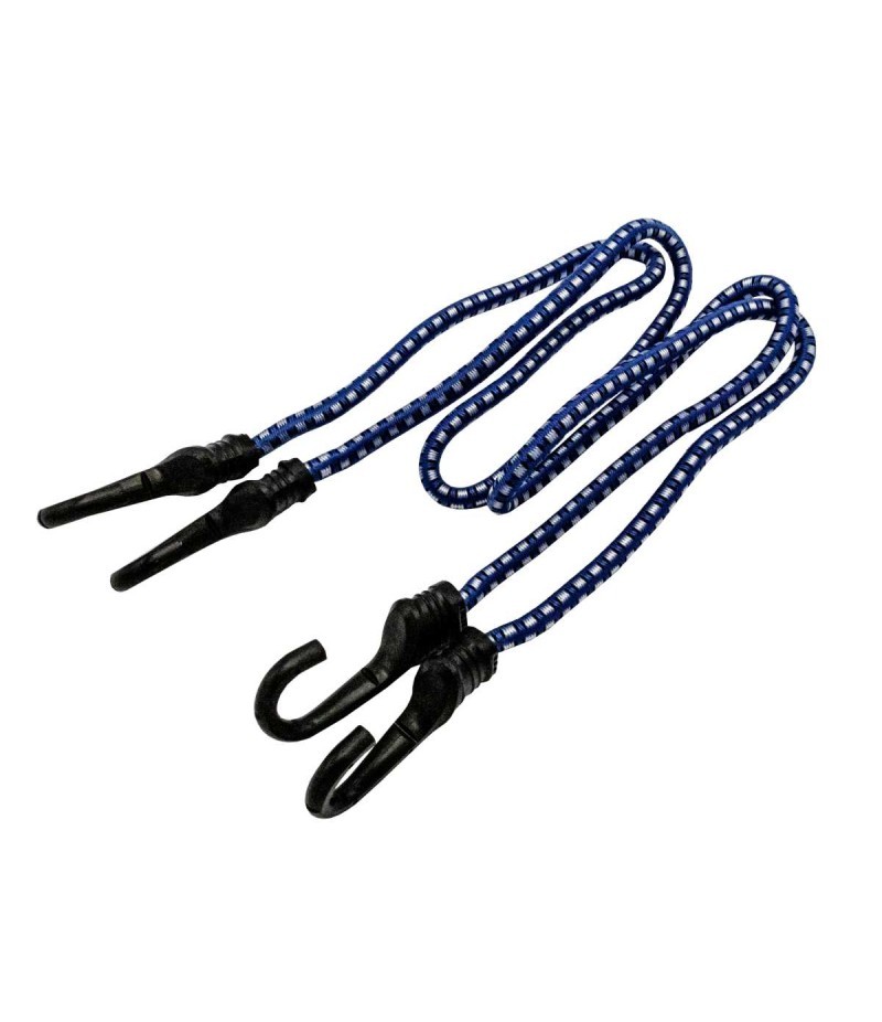 [lt82334] Cordelina elastica cu carlig PVC, 8x800 mm, 2 buc, albastra, LT82334 Lumytools
