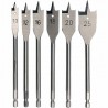 Burghiu lemn, plat set 6(10, 12, 16, 18, 20, 25mm) Venus