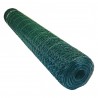 Plasa rabitz Zn plastifiata 1x10m - 1"(25mm)x1mm Venus