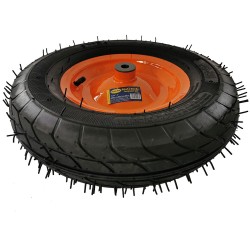 [412035] Roata roaba 15”x4 – 8, ax D14x100mm, bucsa otel, tepi Venus
