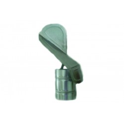 [486098] Capac terminal cocos pentru cos fum, zincat 120mm Venus