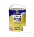 Vopsea alchidica pentru lemn / metal, lucioasa, Pitura, interior / exterior, alb polar V53101, 0.6 L Kober
