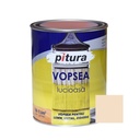 [v53410-c0.6l] Vopsea alchidica pentru lemn / metal, lucioasa, Pitura, interior / exterior, crem perla, 0.6 L