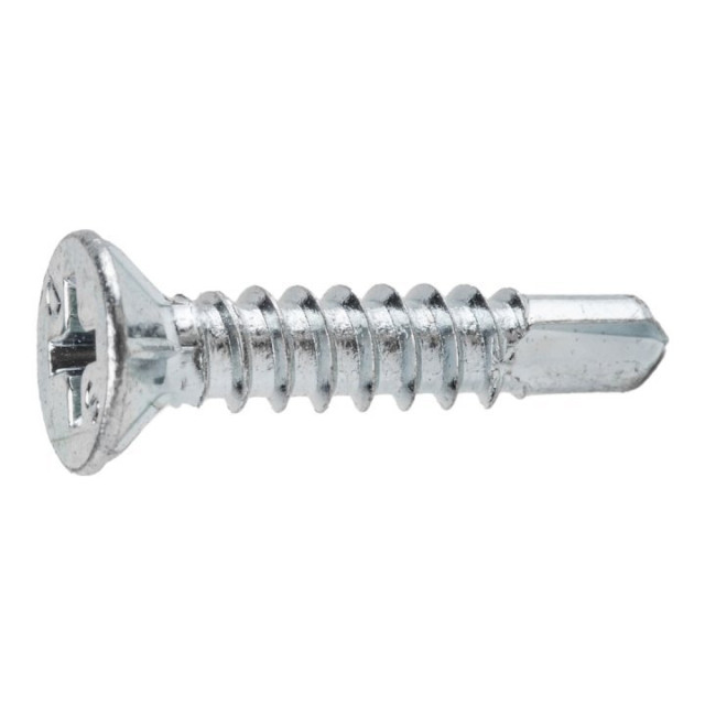 Șurub autoforant cap înecat DIN 7504P pentru pvc 3.9x38 PH2