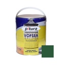 Vopsea alchidica pentru lemn / metal, lucioasa, Pitura, interior / exterior, verde V53551, 0.6 L Kober