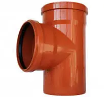 [12512587pvc] Ramificatie PVC 125x125/87grd Valplast