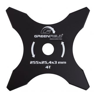 Cutit cu 4 dinti Greenfield GA-DISC_4T_3 mm, 255x3x25.4 mm