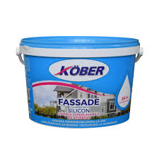 Vopsea lavabila exterior, Kober Fassade, alba, 3 L