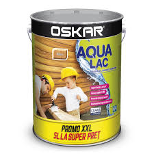 Lac pentru lemn Aqua Lac, mahon, pe baza de apa, interior / exterior, 5l Oskar