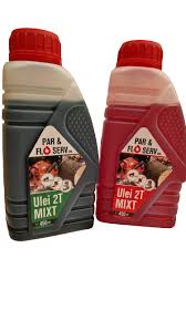[0011] Ulei amestec 2T MIX , rosu ,450ml