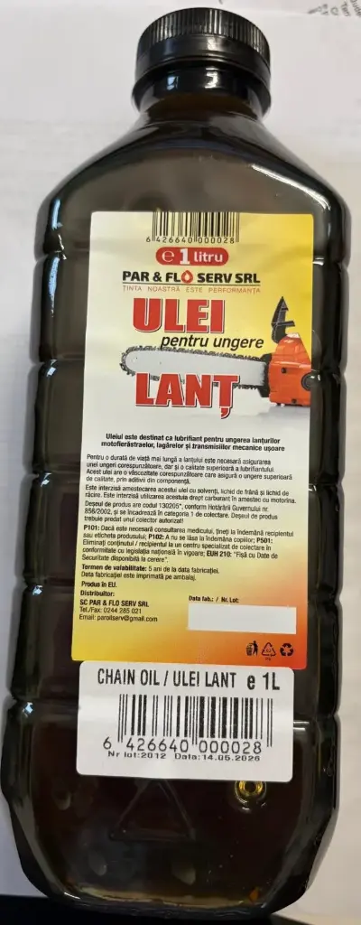 [0028] Ulei ungere lant 1l