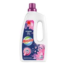 Detergent gel concentrat pentru rufe Maxima Soft Silk, 20spalari, 1l Sano