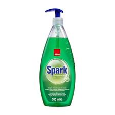 [0531] Detergent vase cu pompita Spark Castravete, 1l Sano