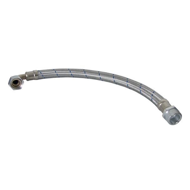 [07070350T] Furtun flexibil antivibrant cu manta aluminiu 07070350T, 50 cm, ext 1", int 1" Wasserkonig 