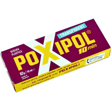 [20636] Adeziv bicomponent universal, Poxipol 10 minute, transparent, 14 ml