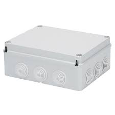 Doza derivatie aparenta GW44008, 12 intrari, IP55, 240x190x90mm Gewiss 