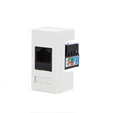 Priza internet System GW20271, RJ45 cat. 5E, incastrata, modulara - 1 m, alba
