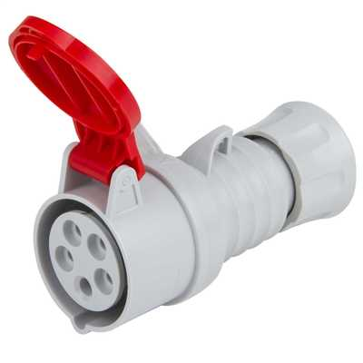 [gw62020h] Cupla industriala Hp 3P+N+E 32A IP44 400V Gewiss