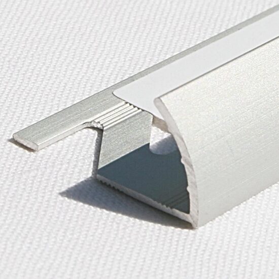 [579114] Profil Colțar exterior TRA100/00, din aluminiu, Argintiu, 10mmx2,5m