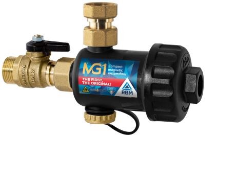[30700550] Filtru magnetic 3/4" pentru centrala termica antimganetita MG1 - negru Rbm