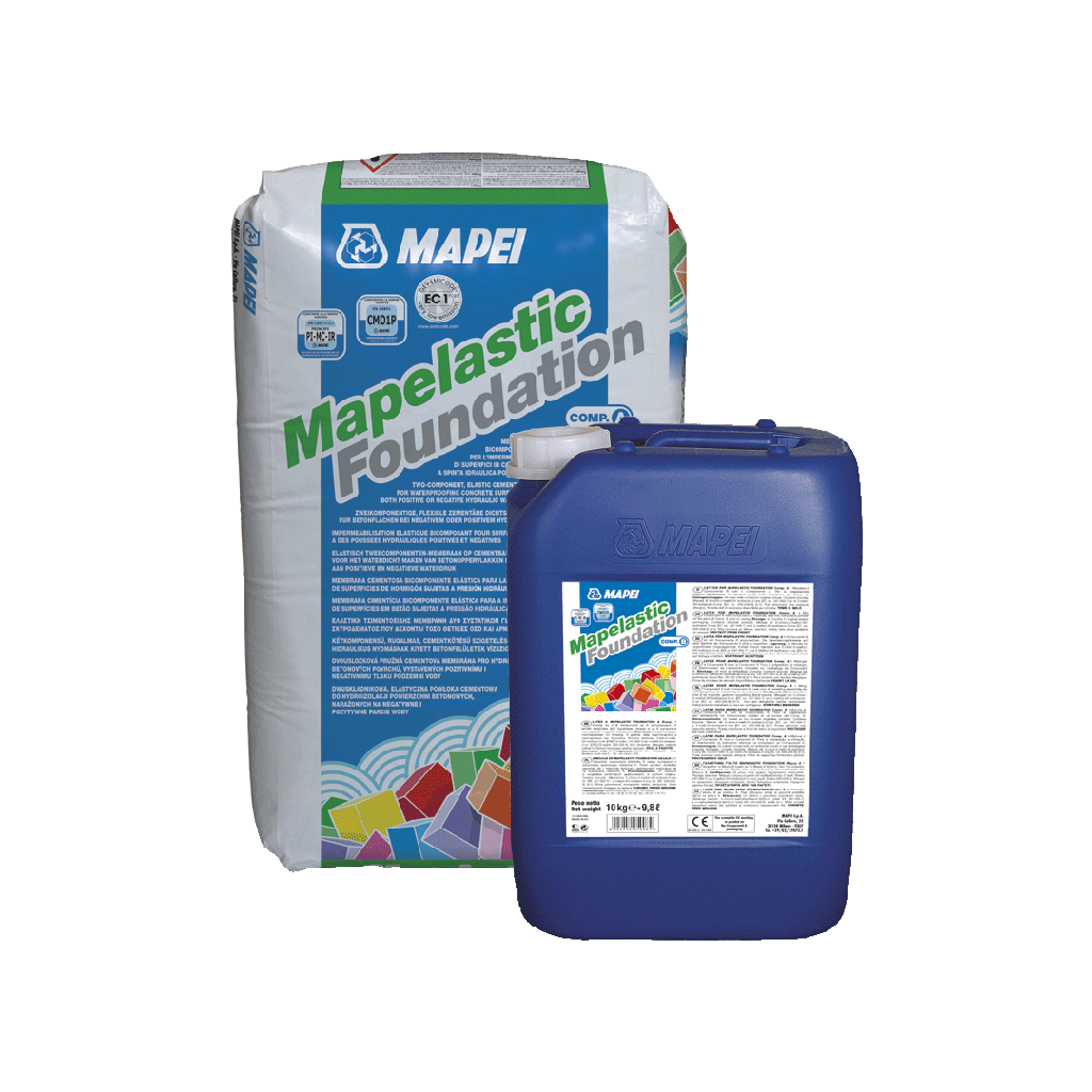 Mortar Pe Baza De Ciment Si Latex Mapelastic Foundation 32Kg - Mapei