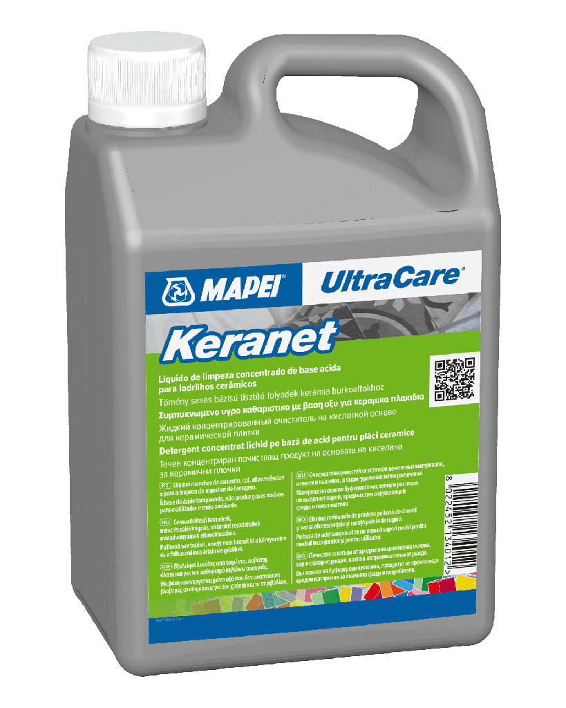 [3134] Solutie pentru curatarea murdariei pe baza de ciment Keranet Liquido, 1l Mapei