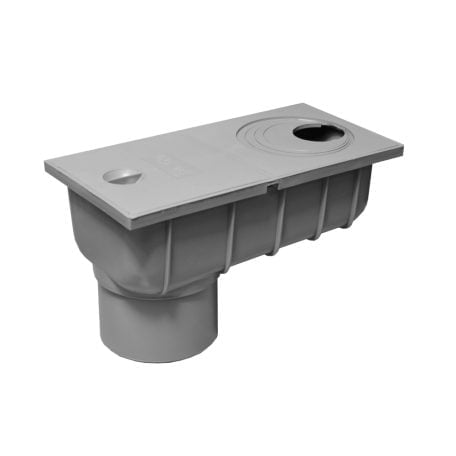Camin pluvial PluviKit PP cu iesire verticala in 50/80/90/100/110 out 110 Valrom