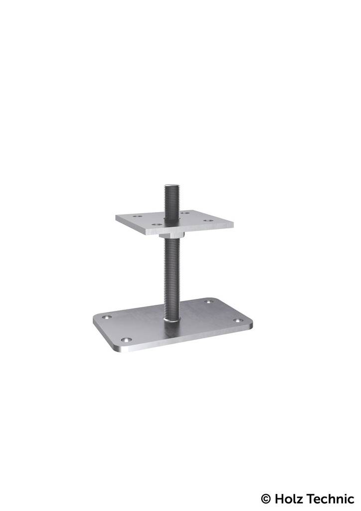 Suport stalp bara placa patrata H105 Holz technic