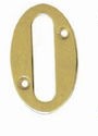 Placuta numar auriu 0  2" Amig