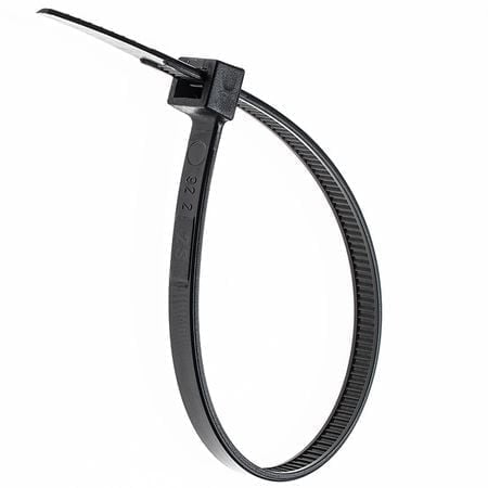 Colier plastic negru 3.6x200 Index