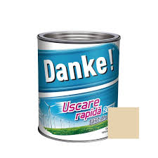 Vopsea alchidica pentru lemn / metal, Danke, exterior, crem, 0.75 L