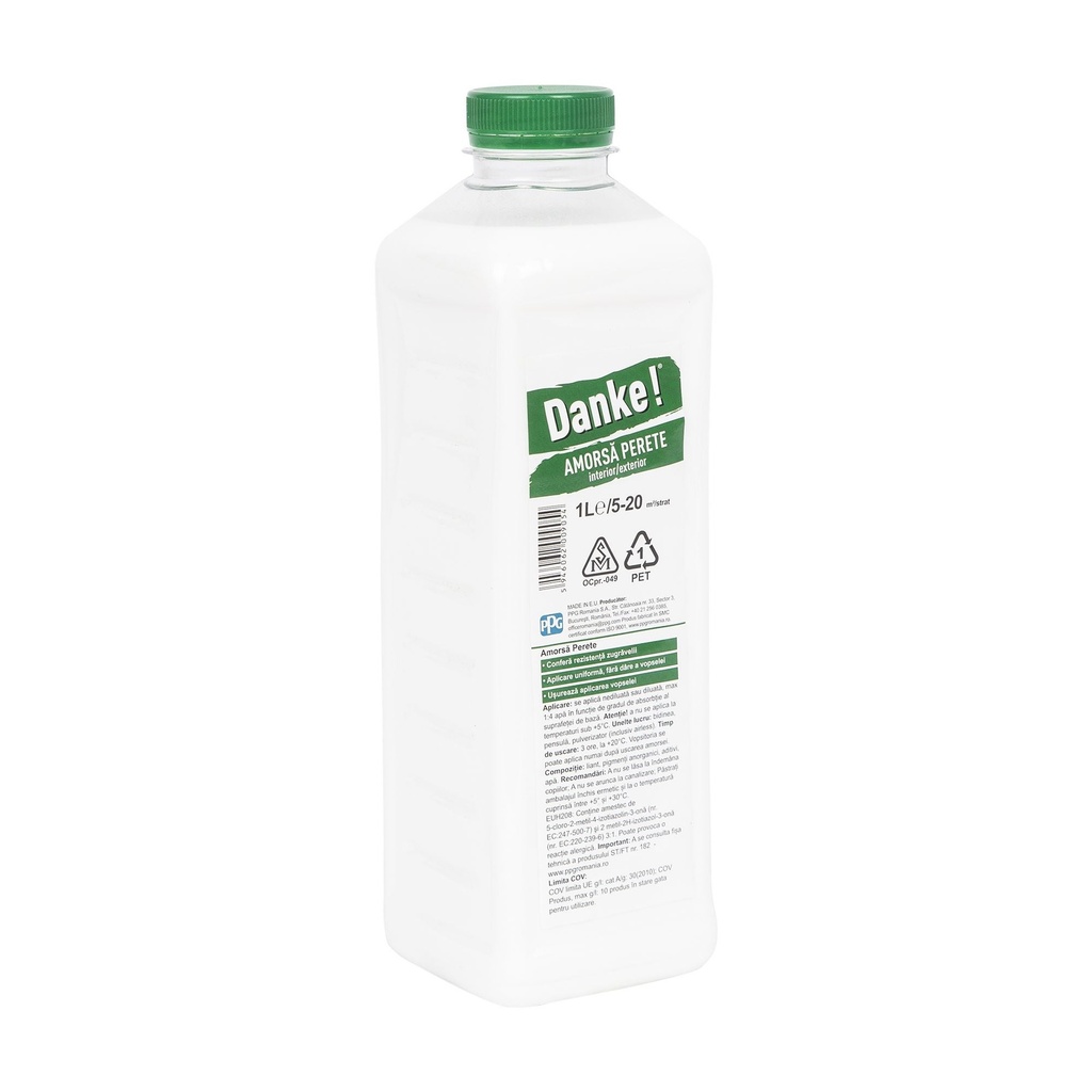 Amorsa perete interior/exterior, 1l Danke