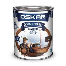 Lac pentru lemn Yacht, mahon inchis, interior / exterior, 0.75l Oskar 