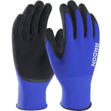 [011299] Manusi Spuma Latex, Albastru Negru, Marimea 11 Petrax