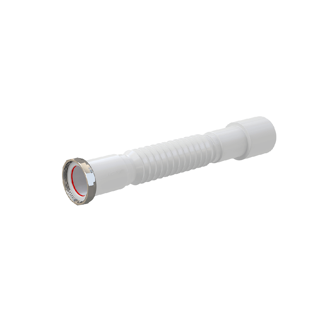 Ţeavă flexibilă 6/4"×40/50, cu piuliţa metalică Alca Plast