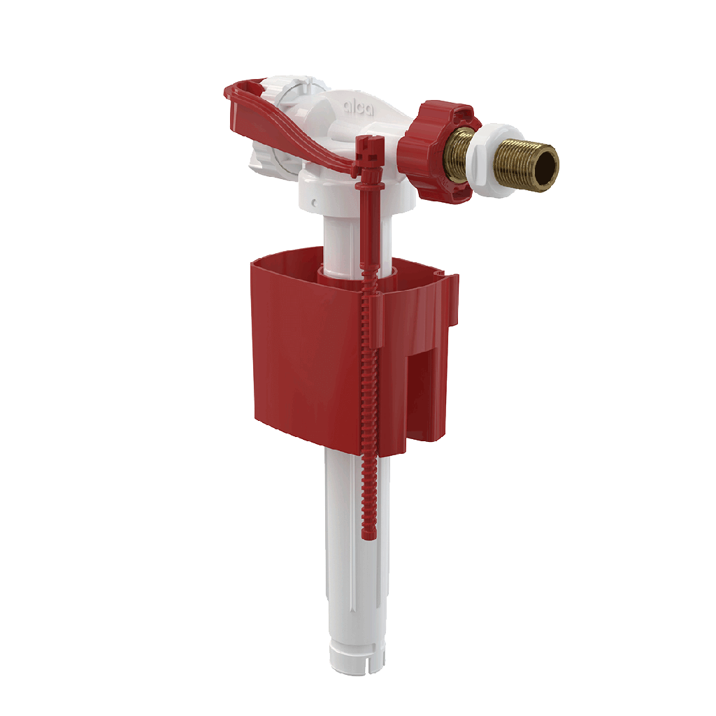 [a160 3/8] Flotor WC 3/8" cu plutitor alamă, alimentare laterală, pentru rezervor WC din ceramică Alca Plast