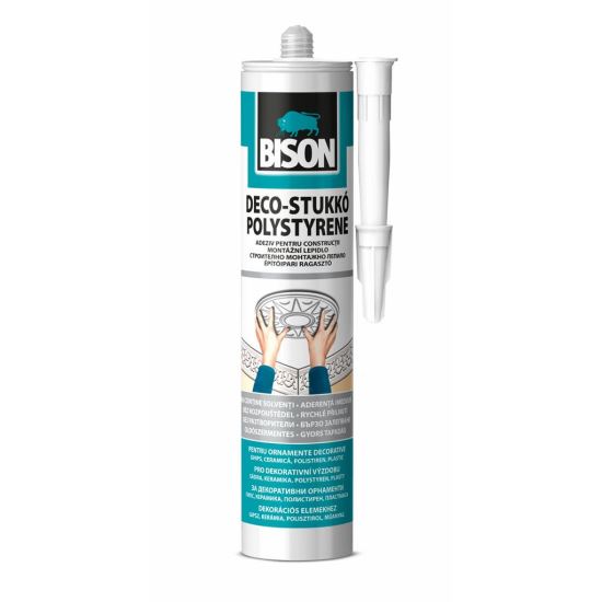 Adeziv pentru polistiren Deco-Stukko Polystyrene, 470g Bison