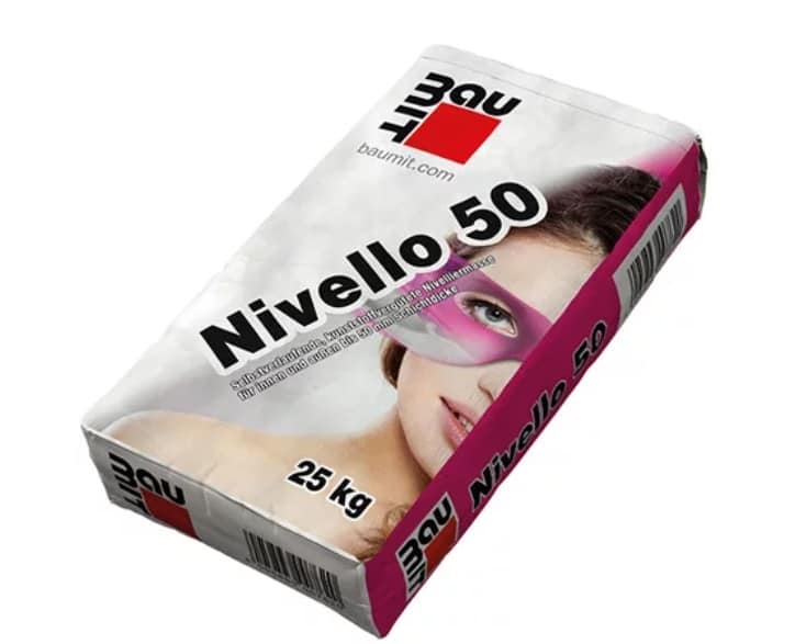 [29475] Sapa autonivelanta Nivello 50 2-50mm, interior / exterior, 25kg Baumit 