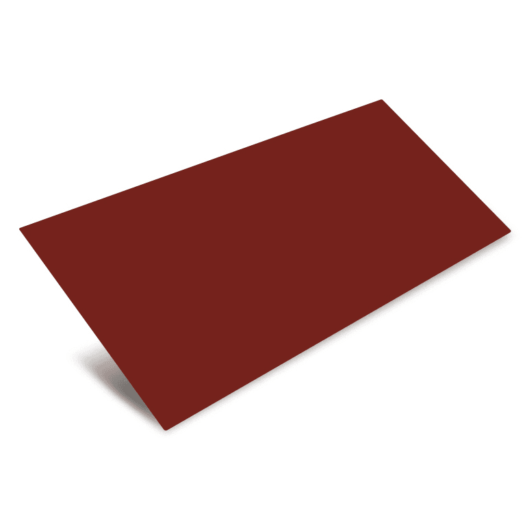 Tabla lisa rosu RAL3011 0,3 x 1000 x 2000 mm