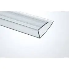Profil U policarbonat 6mm, transparent H=6mm, L=2.1m