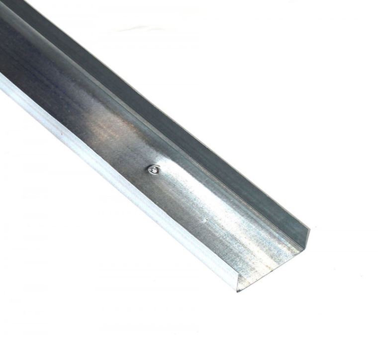 [uw753gr0.5] Profil UW, pentru pereti, 75 x 3000 mm, grosime 0.5 mm