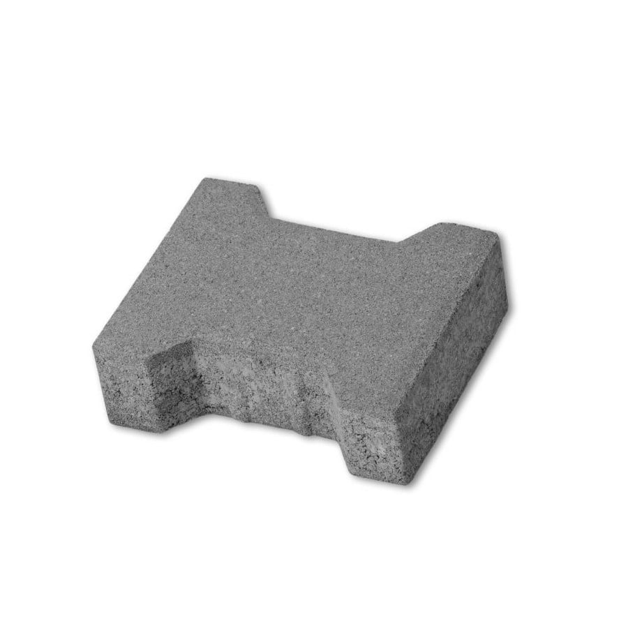 Pavaj dublu T T1 6cm 16.5x20 35.5bc/mp ~9.3mp/pal 330bc/pal gri ciment Elis Pavaje
